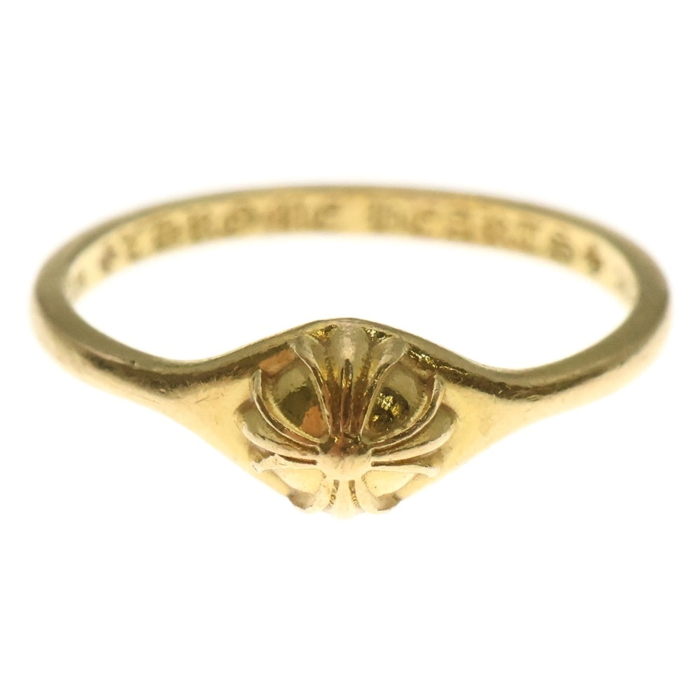 CHROME HEARTS(クロムハーツ) 22K BUBBLEGUM CROSSBALL RING バブルガム クロスボール リング ゴールド