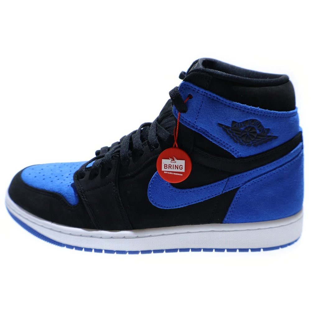 NIKE(ナイキ) AIR JORDAN 1 RETRO HIGH OG ROYAL REIMAGINED DZ5485-042 エアジョーダン スエードロイヤル ハイカットスニーカー ブルー/ブラック US10/28cm