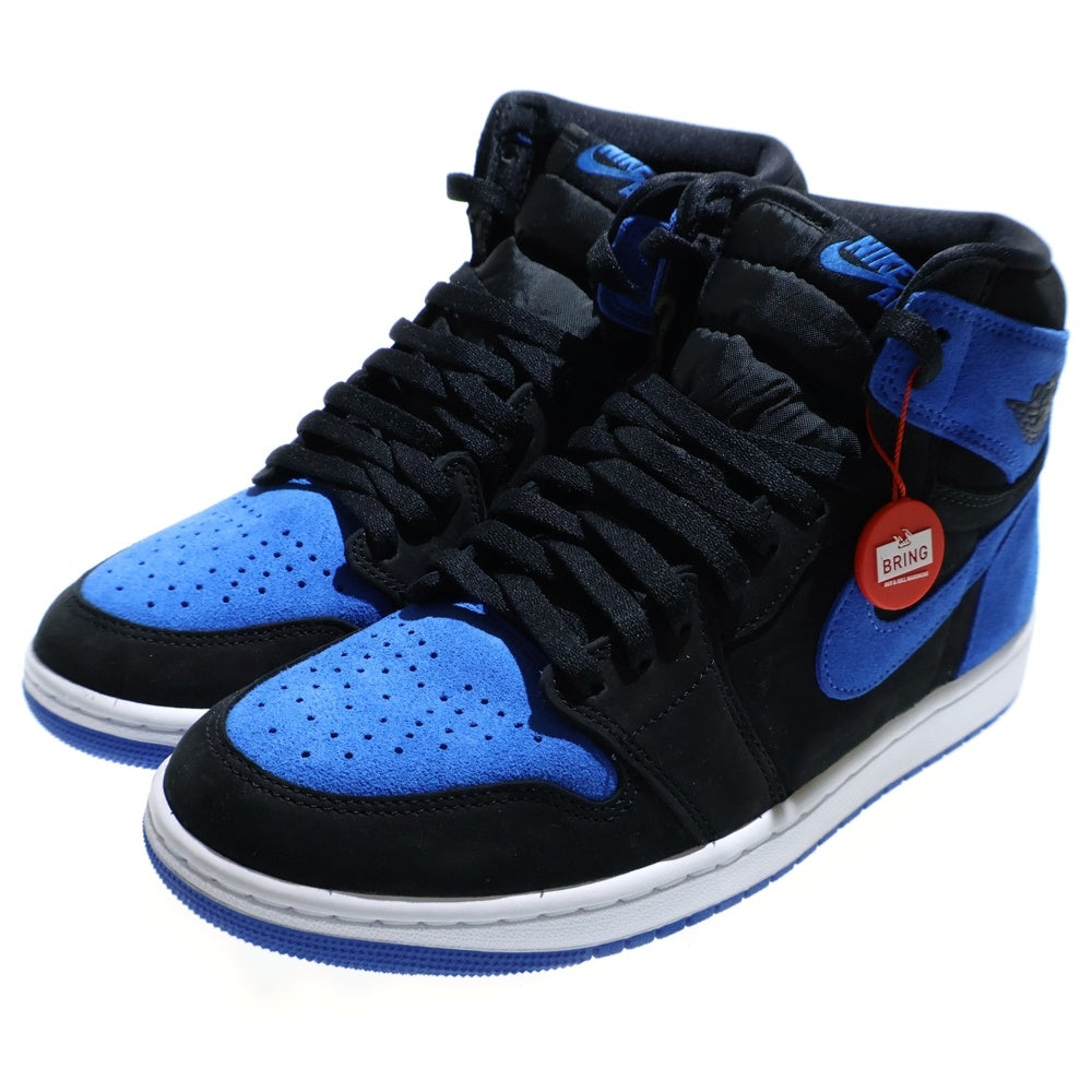 NIKE(ナイキ) AIR JORDAN 1 RETRO HIGH OG ROYAL REIMAGINED DZ5485-042 エアジョーダン スエードロイヤル ハイカットスニーカー ブルー/ブラック US10/28cm