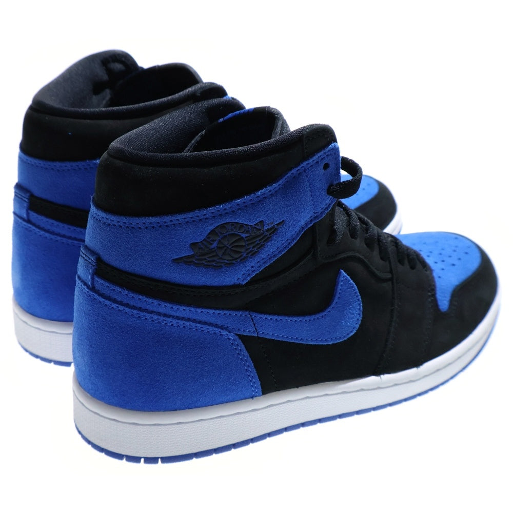 NIKE(ナイキ) AIR JORDAN 1 RETRO HIGH OG ROYAL REIMAGINED DZ5485-042 エアジョーダン スエードロイヤル ハイカットスニーカー ブルー/ブラック US10/28cm