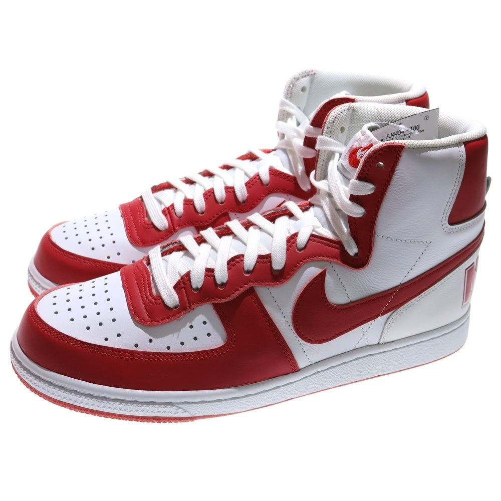 NIKE(ナイキ) TERMINATOR HIGH FJ4454-100 ターミネーター ハイカットスニーカー レッド/ホワイト US10/28cm