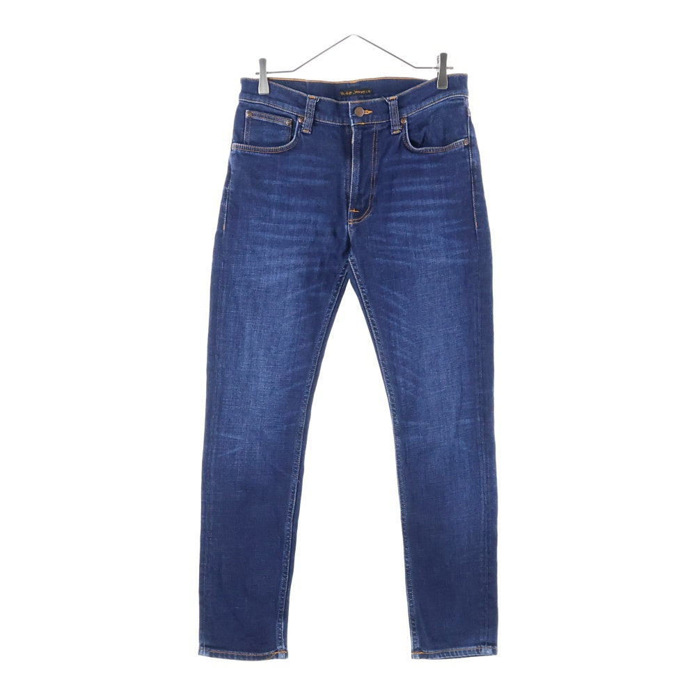 nudie jeans(ヌーディージーンズ) Denim Pant SE556628927701 ロゴパッチ デニムパンツ ジーンズ インディゴ