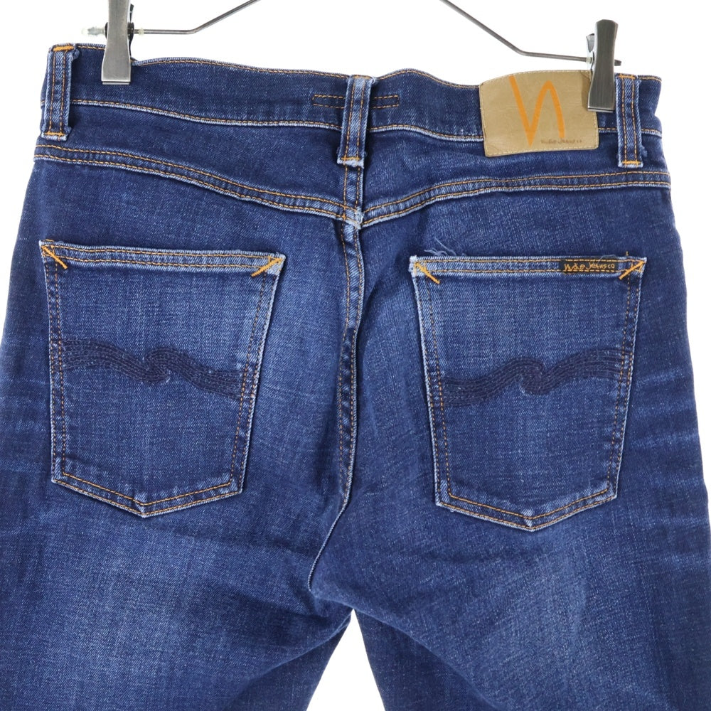 nudie jeans(ヌーディージーンズ) Denim Pant SE556628927701 ロゴパッチ デニムパンツ ジーンズ インディゴ