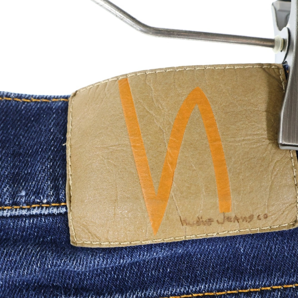 nudie jeans(ヌーディージーンズ) Denim Pant SE556628927701 ロゴパッチ デニムパンツ ジーンズ インディゴ