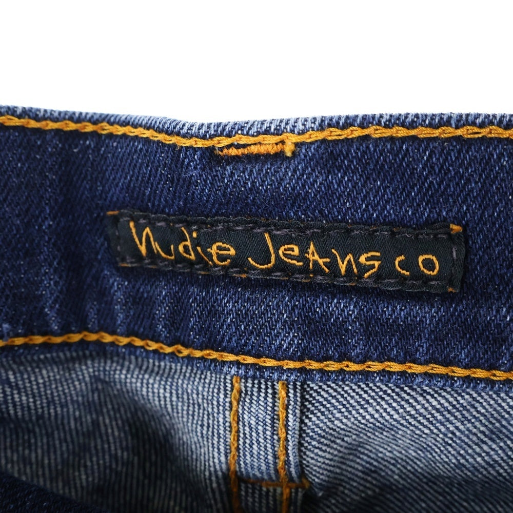 nudie jeans(ヌーディージーンズ) Denim Pant SE556628927701 ロゴパッチ デニムパンツ ジーンズ インディゴ