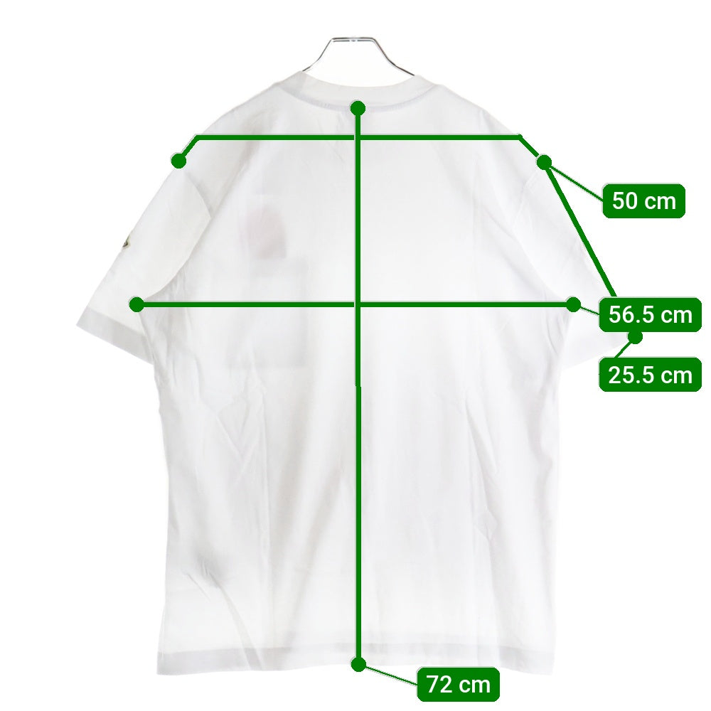 MONCLER(モンクレール) 22AW ×SPIDERMAN SS TSHIRT H20918C00005 ×スパイダーマン クルーネック半袖Tシャツカットソー ホワイト