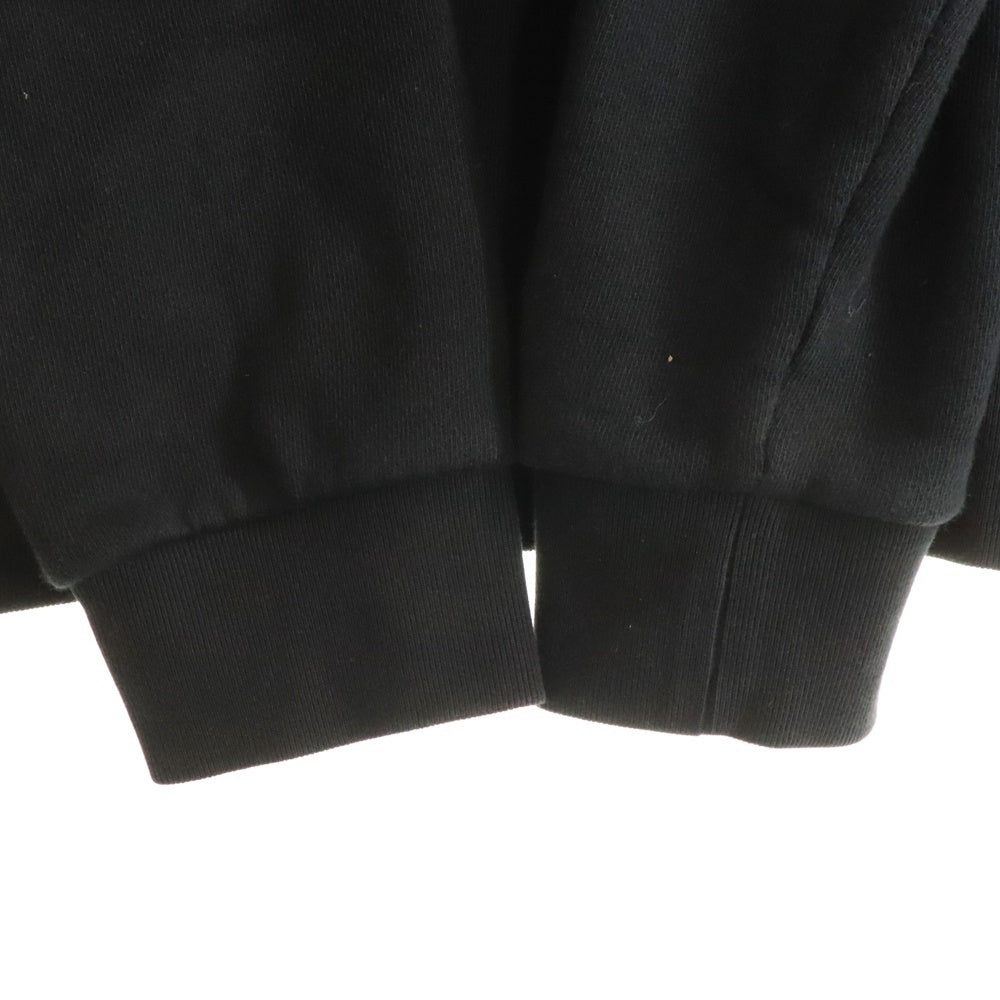 GUCCI(グッチ) ×THE NORTH FACE 617964 XJDTE ×ザノースフェイス ロゴプリント クルーネックスウェットトレーナー ブラック