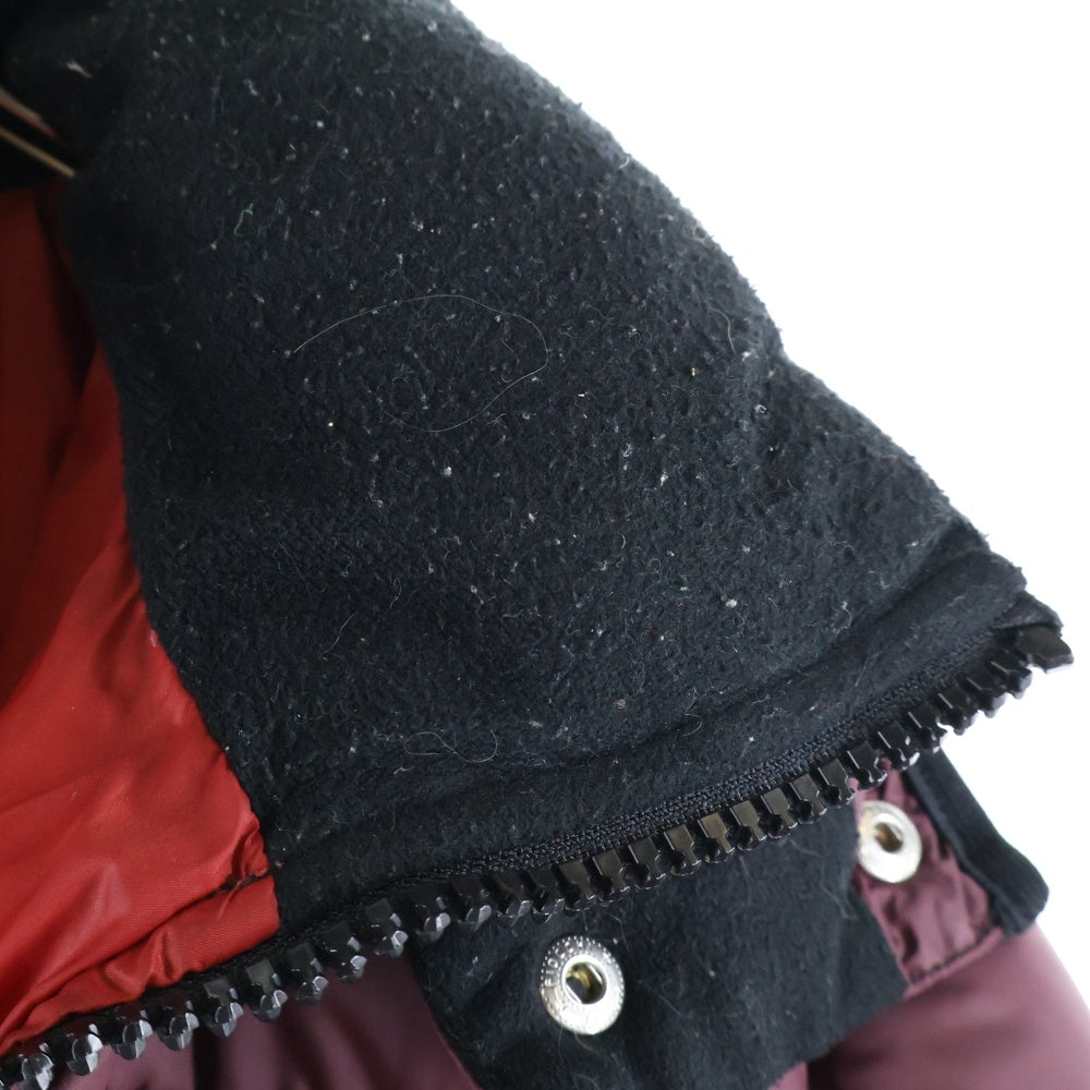MONCLER(モンクレール) HIMALAYA ヒマラヤ 袖ロゴパッチ ジップアップダウンジャケット ボルドー 44342