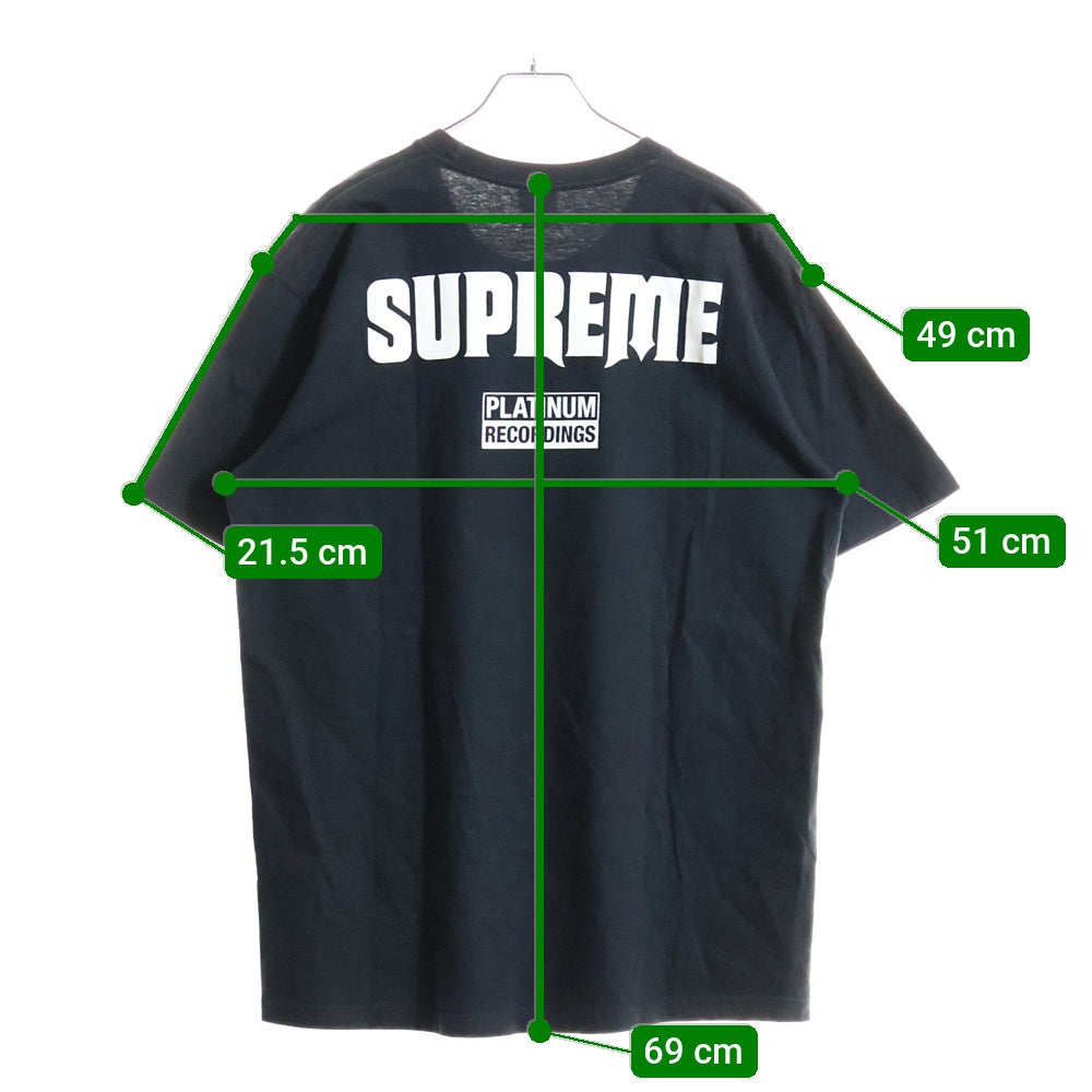 SUPREME(シュプリーム) 22SS still talking tee スティール トーキング 半袖Tシャツ カットソー ブラック