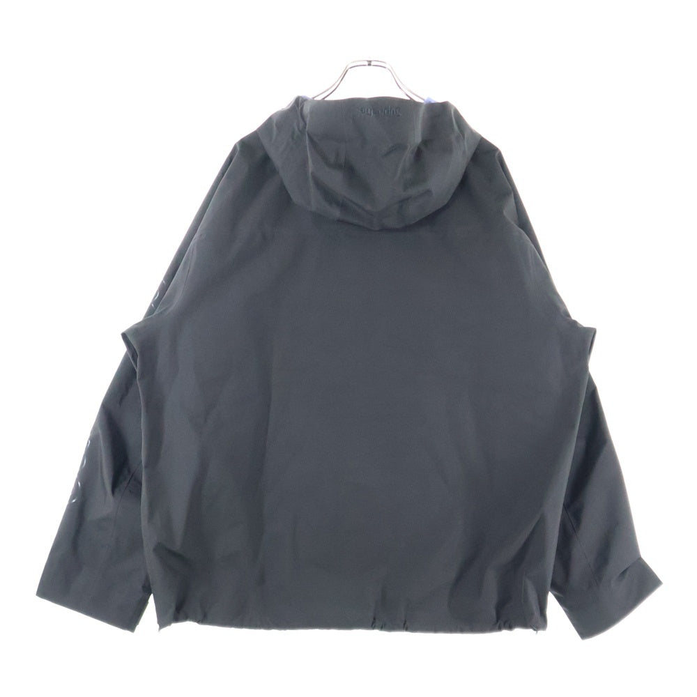 SUPREME(シュプリーム) 24SS GORE-TEX Taped Seam Shell Jacket テープドシームシェルジャケット ナイロンジャケット ブルゾン ブラック