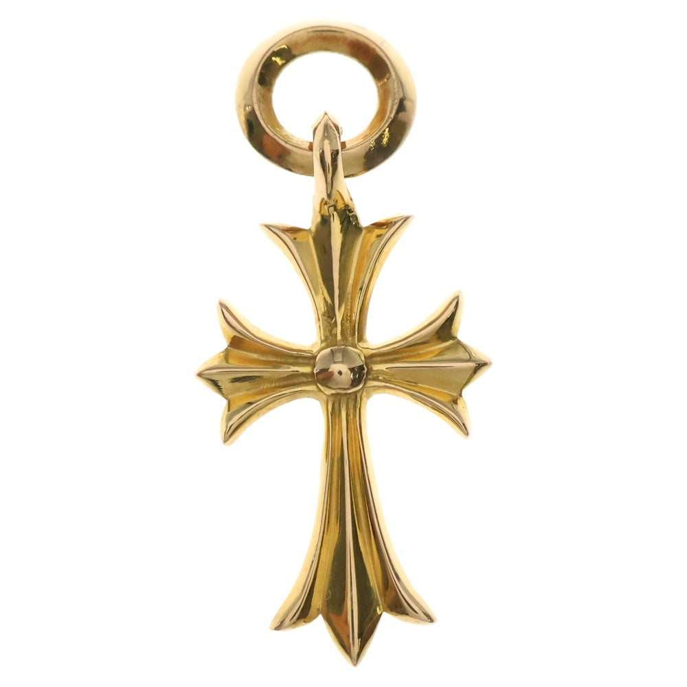 CHROME HEARTS(クロムハーツ) 22K TINY CH CROSS タイニーCHクロス ペンダントトップ ゴールド BCA051