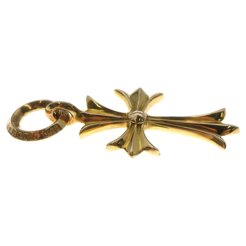 CHROME HEARTS(クロムハーツ) 22K TINY CH CROSS タイニーCHクロス ペンダントトップ ゴールド BCA051