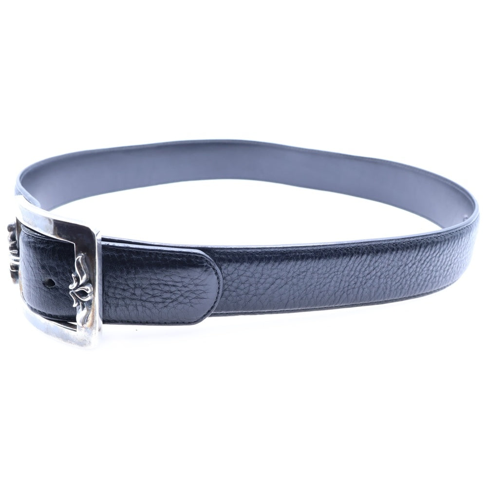 CHROME HEARTS(クロムハーツ) BLT FILIGREE OTJ フィリグリーOTJバックル レザーベルト シルバー BCA355