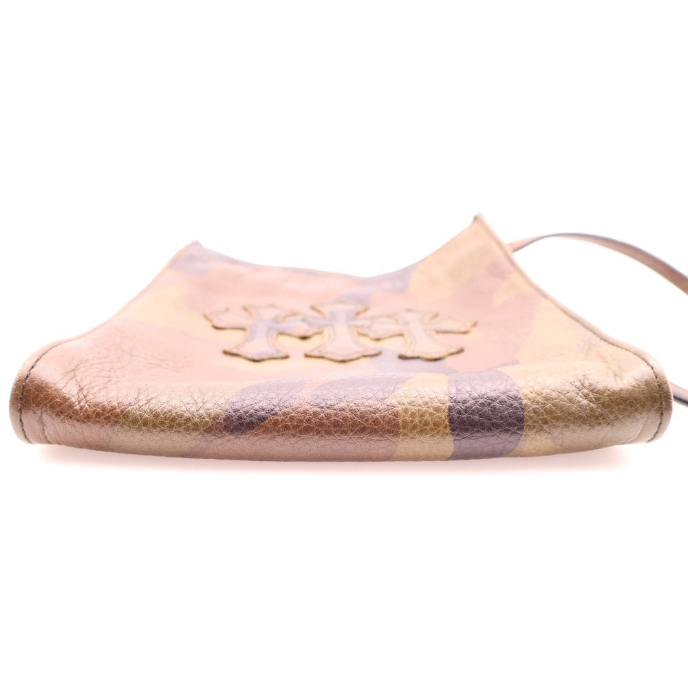 CHROME HEARTS(クロムハーツ) SQ PKT スクエアポケット 3セメタリークロス スクロールラベル ショルダーバッグ カモフラージュ