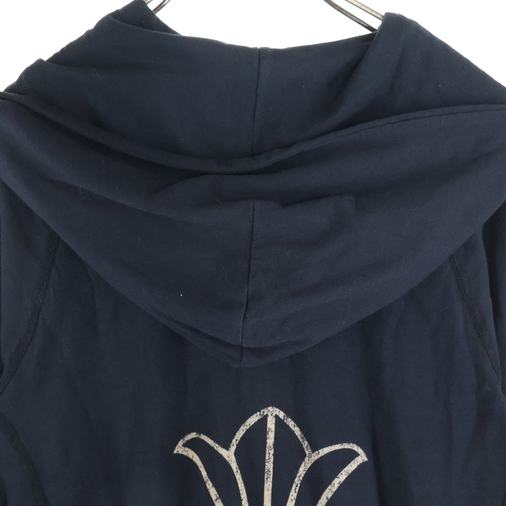 CHROME HEARTS(クロムハーツ) バックCHプラスジップアップパーカー フーディー ダガージップ ブラック