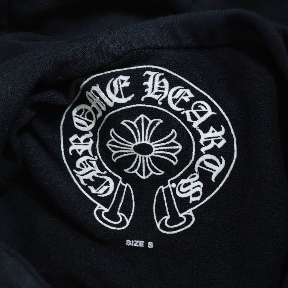 CHROME HEARTS(クロムハーツ) バックCHプラスジップアップパーカー フーディー ダガージップ ブラック