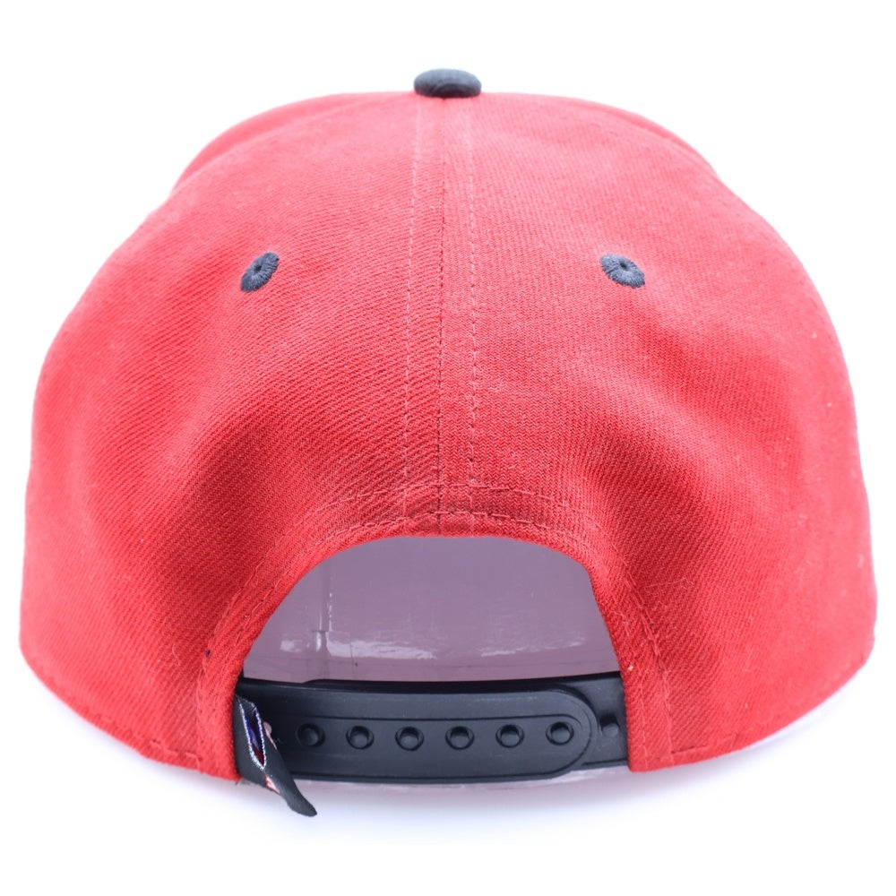 NEW ERA(ニューエラ) 9FIFTY シカゴブルズ スナップバック ベースボールキャップ 帽子 レッド/ブラック