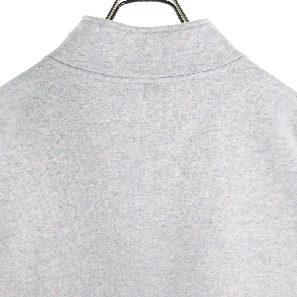 SUPREME(シュプリーム) 25AW Crest Applique Half Zip Pullover クレスとアップリケハーフジップスウェットトレーナー グレー
