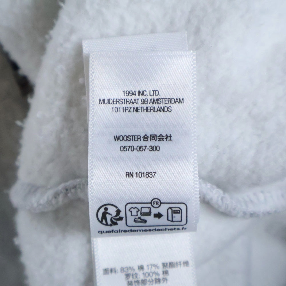SUPREME(シュプリーム) 25AW Crest Applique Half Zip Pullover クレスとアップリケハーフジップスウェットトレーナー グレー