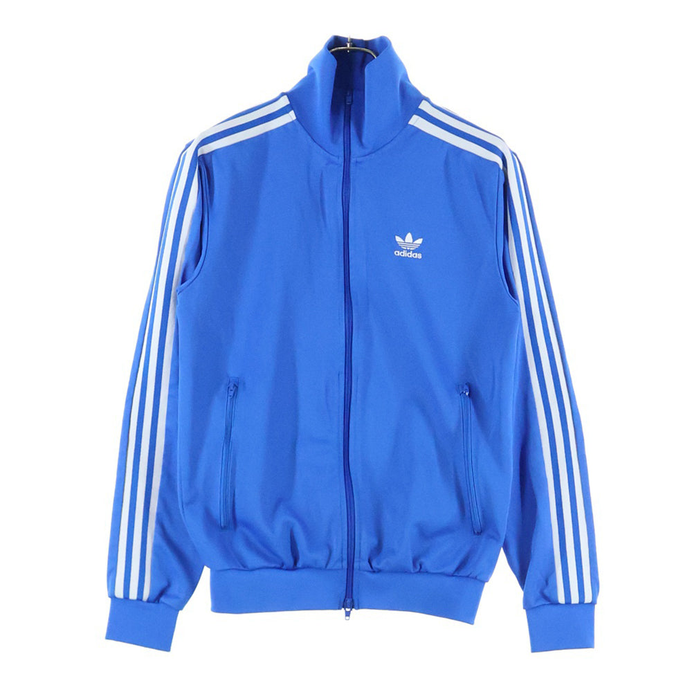adidas Originals(アディダスオリジナルス) Beckenbauer Primeblue Track Jacket H09113 ラインジップアップトラックジャケット ブルー レディース