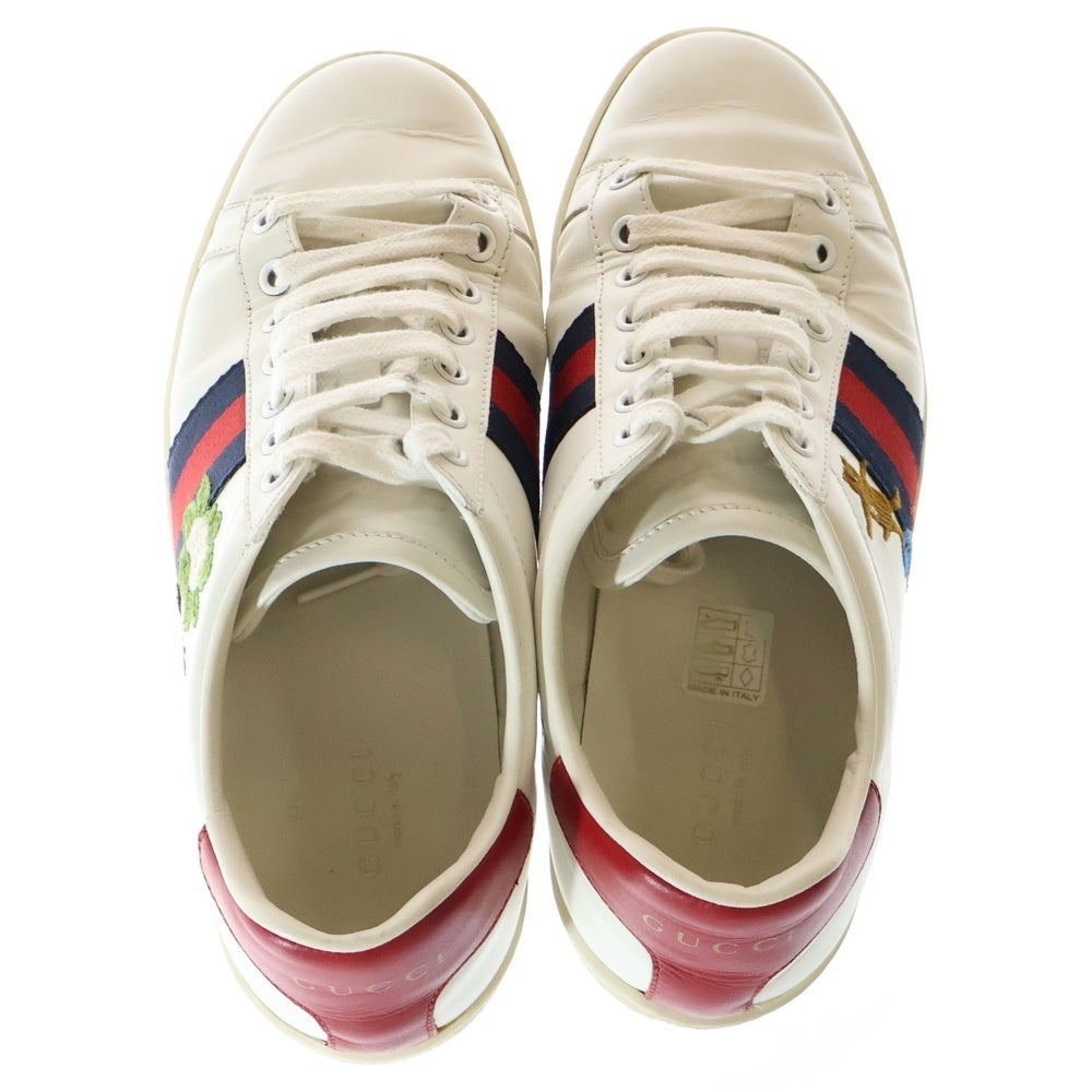 GUCCI(グッチ) ACE Enigma Boutique エース ローカットスニーカー シューズ ホワイト 631727 レディース