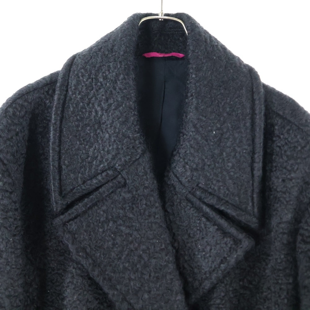 VALENTINO(ヴァレンティノ) Double Breasted Coat IV0CAG258U6 ウールPコート ブラック