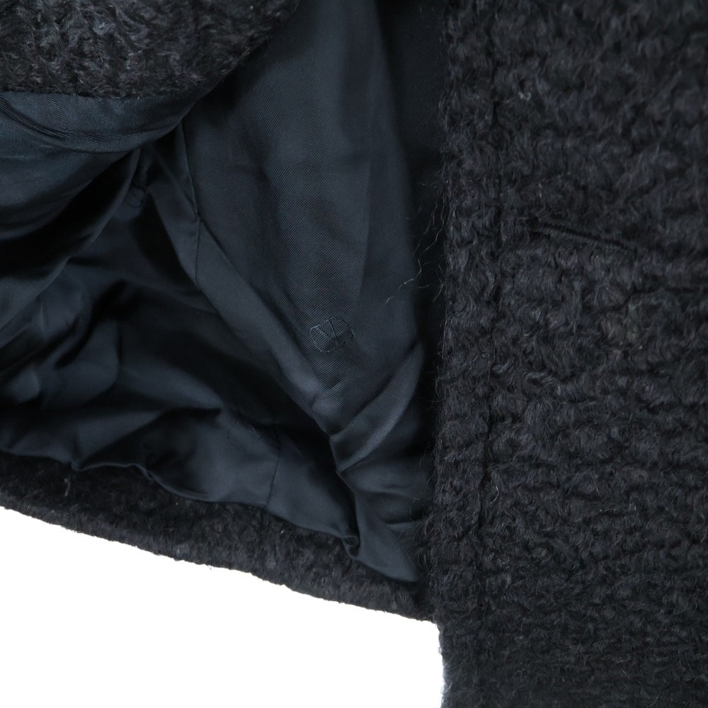 VALENTINO(ヴァレンティノ) Double Breasted Coat IV0CAG258U6 ウールPコート ブラック