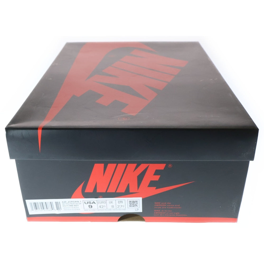 NIKE(ナイキ) AIR JORDAN 1 RETRO HIGH OG DV1748-601 エアジョーダン1 レトロ ネクストチャプター ハイカットスニーカー レッド/ホワイト US9/27cm