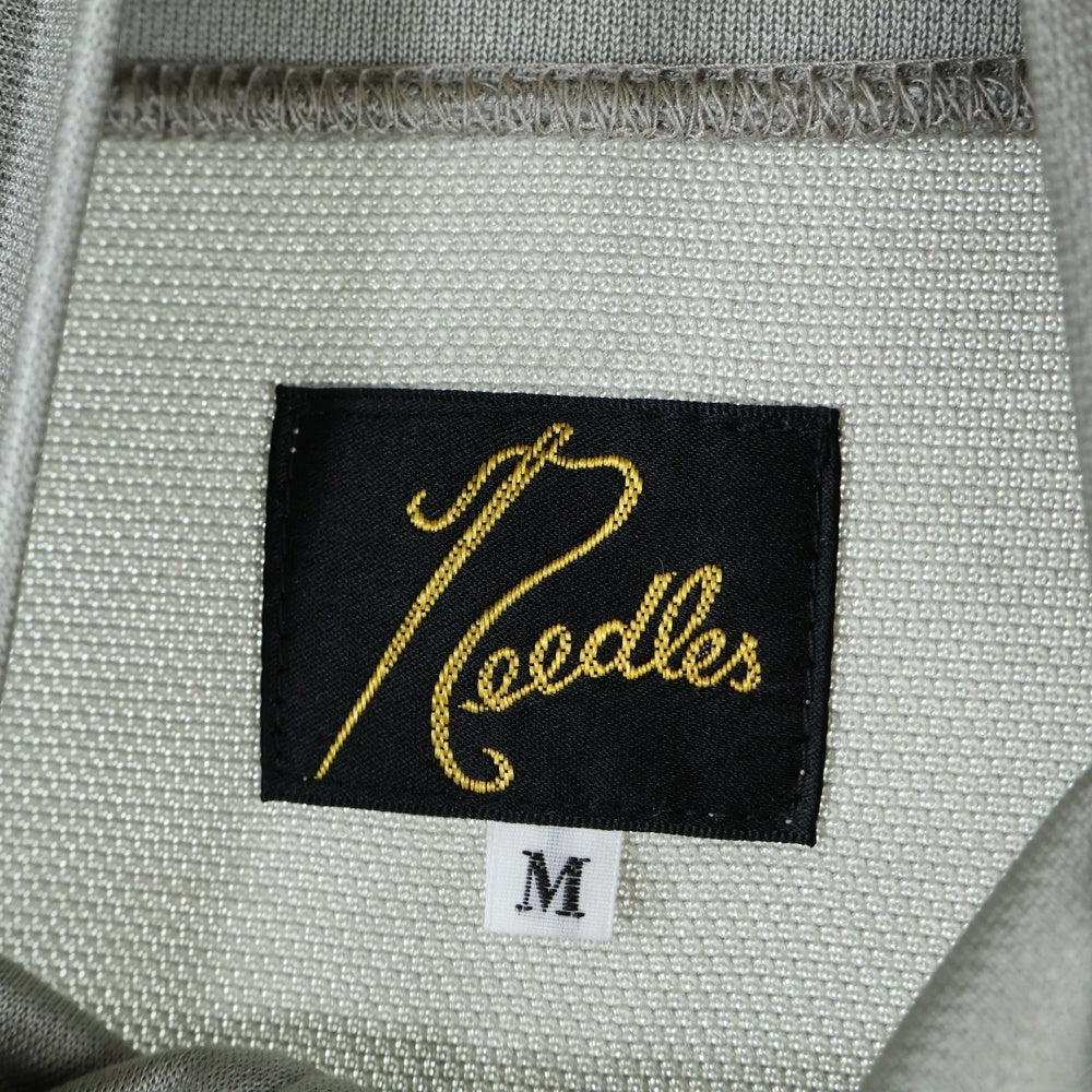 Needles(ニードルス) ×TAMANIWA TRACK JACKET タマニワ ロゴ刺繍トラックジャケット ジャージ グレー MR586