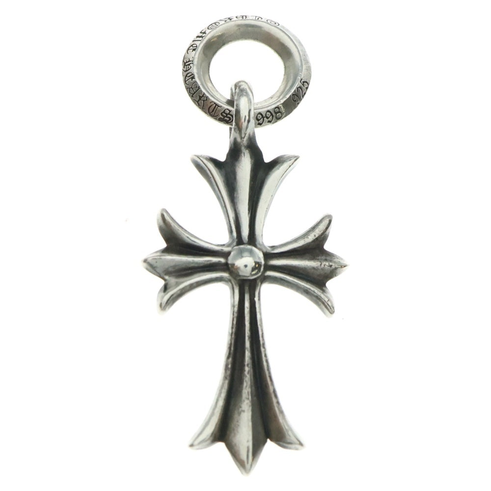 CHROME HEARTS(クロムハーツ) TINY CH CROSS タイニーCHクロス チャーム ネックレストップ シルバー BCA382