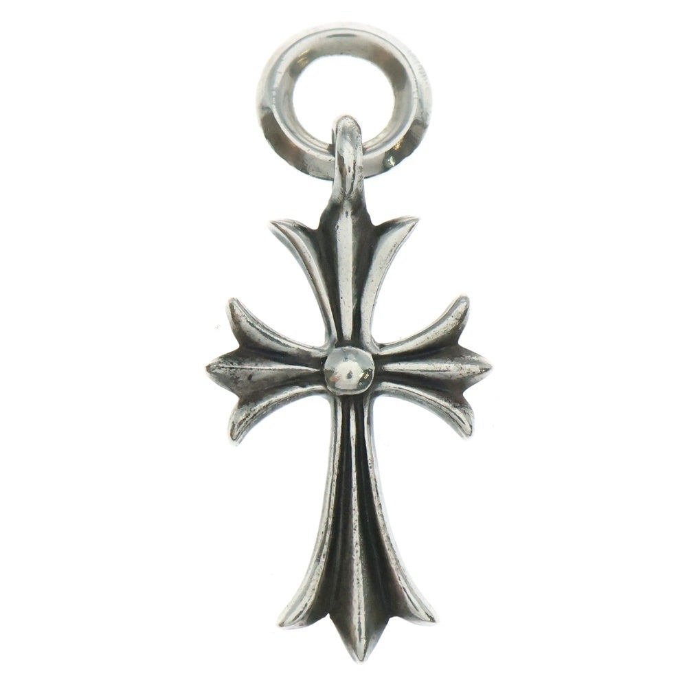 CHROME HEARTS(クロムハーツ) TINY CH CROSS タイニーCHクロス チャーム ネックレストップ シルバー BCA382