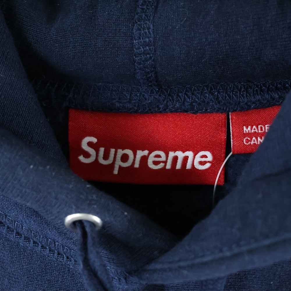 SUPREME(シュプリーム) 24AW Box Logo Hooded Sweatshirt ボックスロゴプルオーバースウェットパーカー フーディー ネイビー