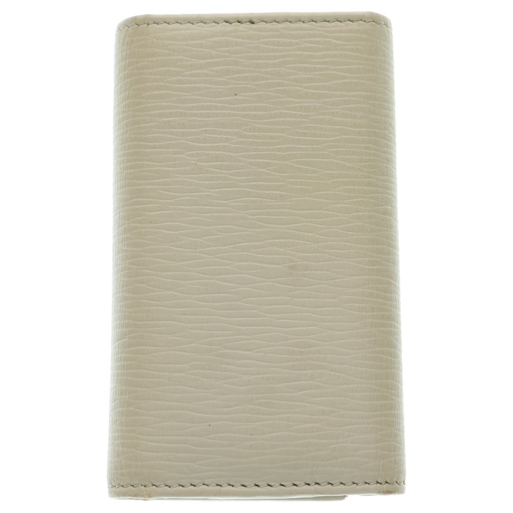 Salvatore Ferragamo(サルヴァトーレ フェラガモ) ガンチーニ6連レザーキーケース グレー