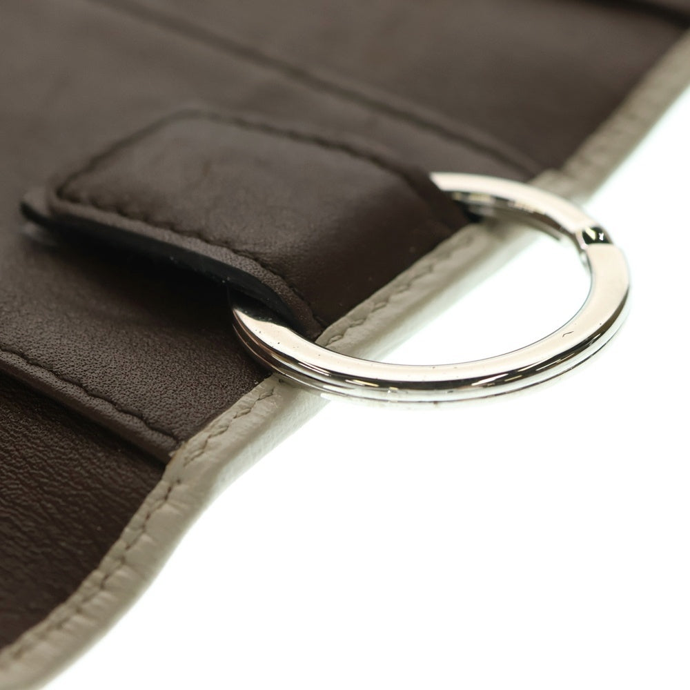 Salvatore Ferragamo(サルヴァトーレ フェラガモ) ガンチーニ6連レザーキーケース グレー