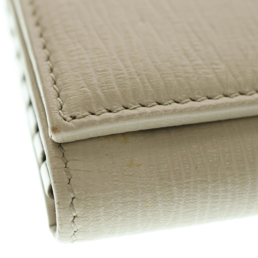 Salvatore Ferragamo(サルヴァトーレ フェラガモ) ガンチーニ6連レザーキーケース グレー