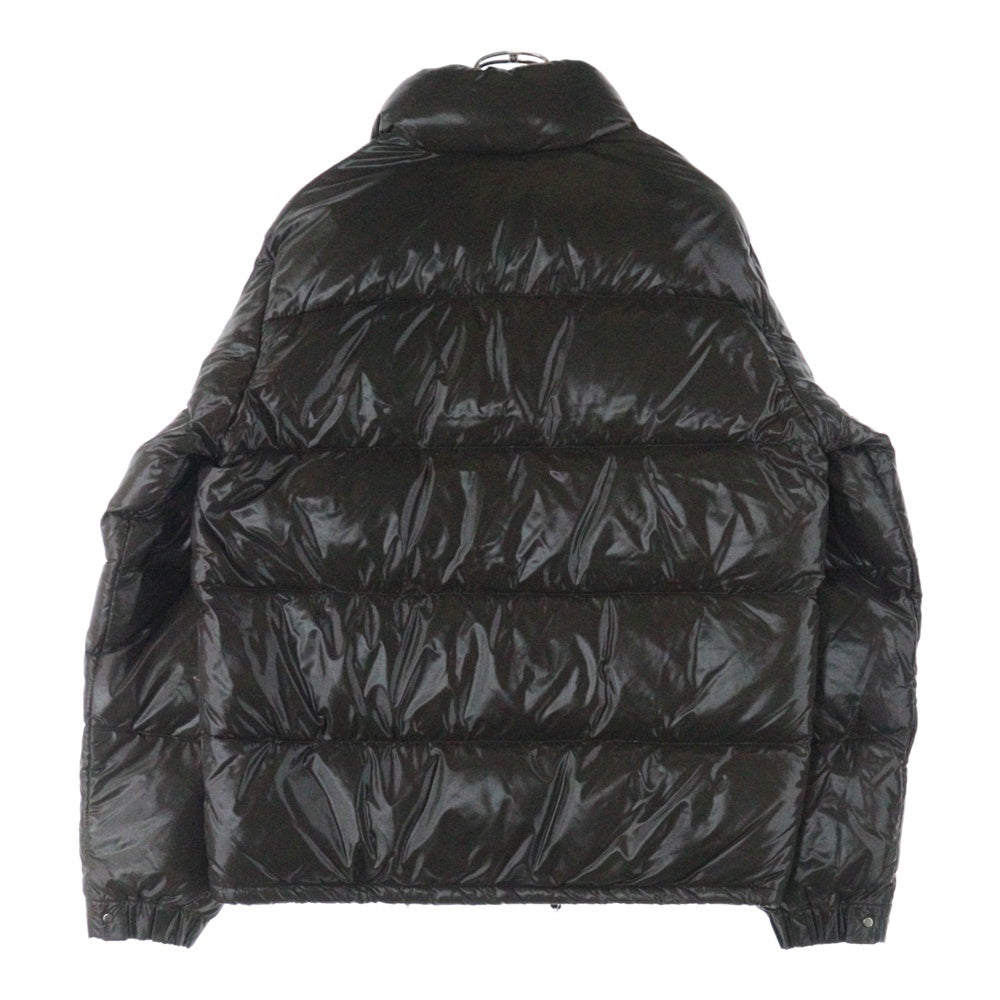 MONCLER(モンクレール) VENISE ベニス 袖ワンポイントロゴ刺繍 ジップアップダウンジャケット グレー 41313