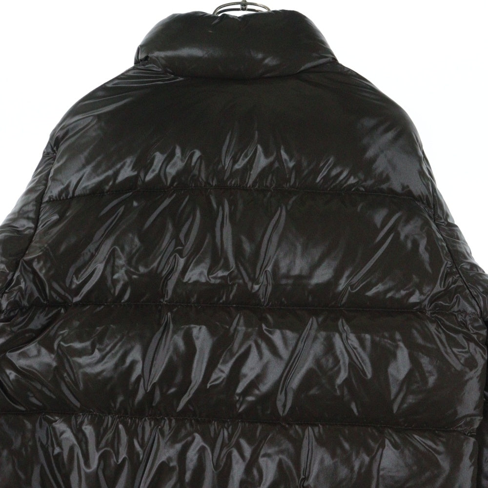 MONCLER(モンクレール) VENISE ベニス 袖ワンポイントロゴ刺繍 ジップアップダウンジャケット グレー 41313