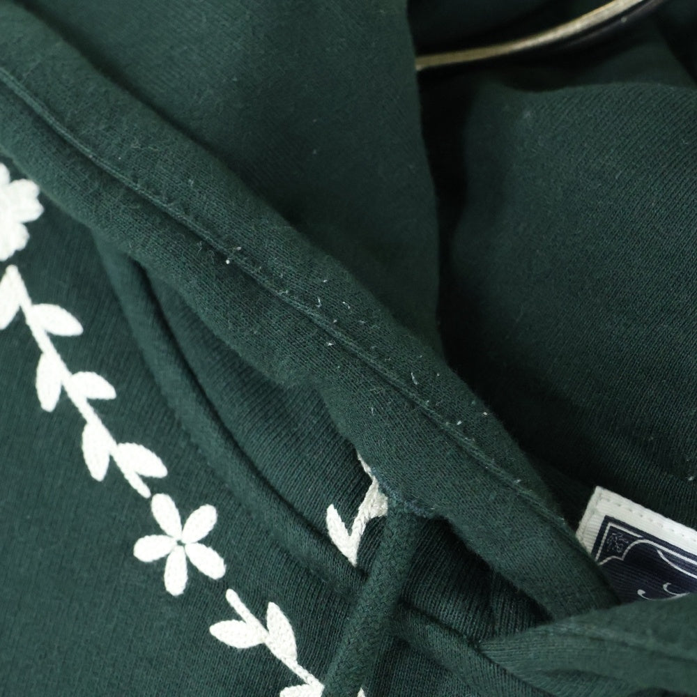 KITH(キス) 25AW Artisanal Floral Nelson Hoodie 25‐072‐060‐0011‐3‐0 アーティザナル フローラル ネルソン プルオーバーパーカー フーディ グリーン