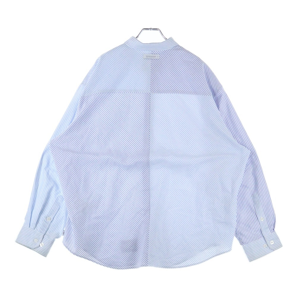 WTAPS(ダブルタップス) OXFORD Stripe L/S Shirt 251TQDT-SHM05 オックスフォード ストライプ 長袖シャツ ブルー