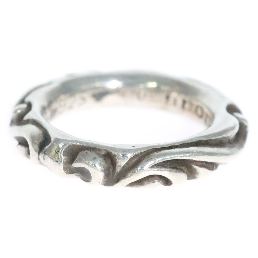 CHROME HEARTS(クロムハーツ) SCRL BAND スクロールバンド リング シルバー BCA351