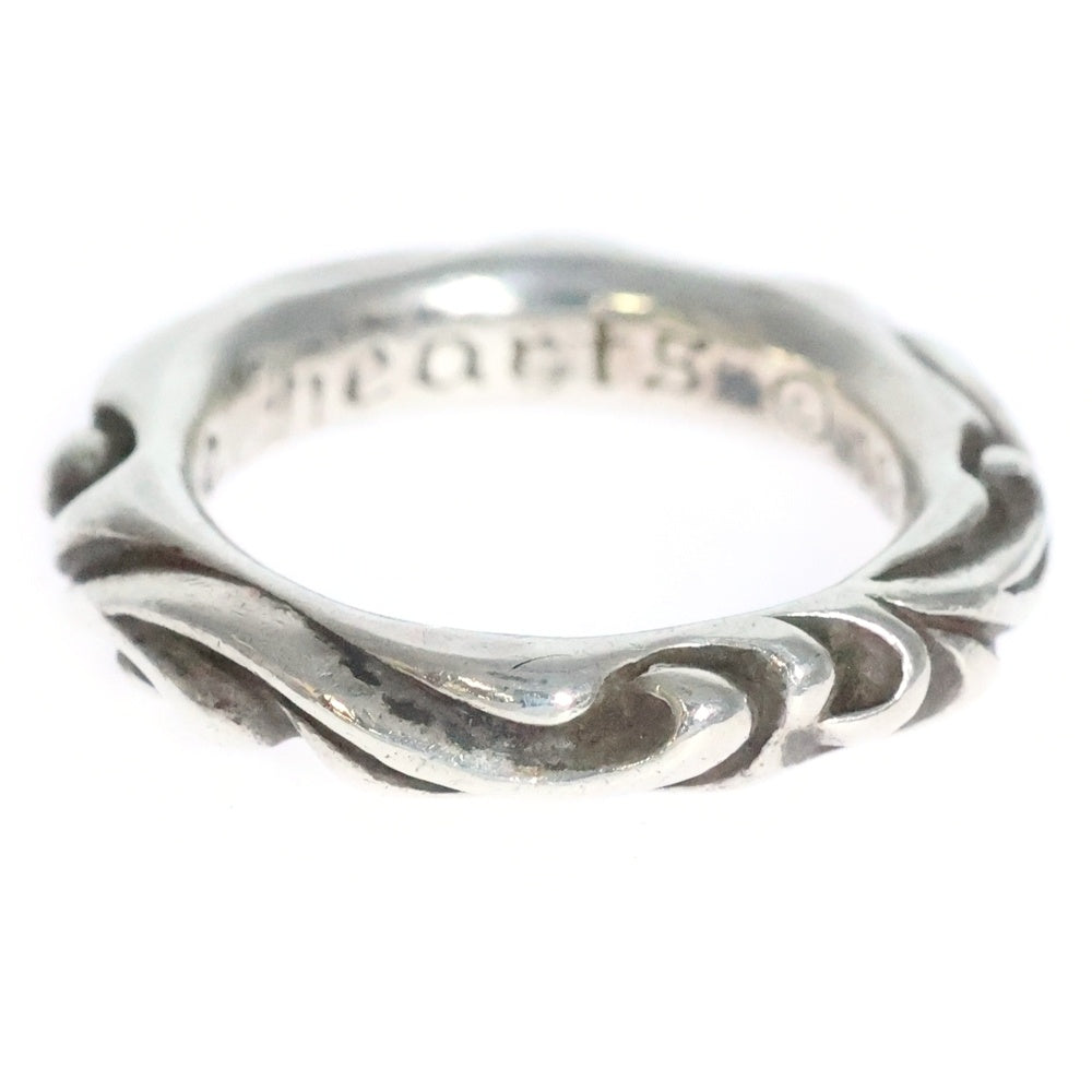CHROME HEARTS(クロムハーツ) SCRL BAND スクロールバンド リング シルバー BCA351