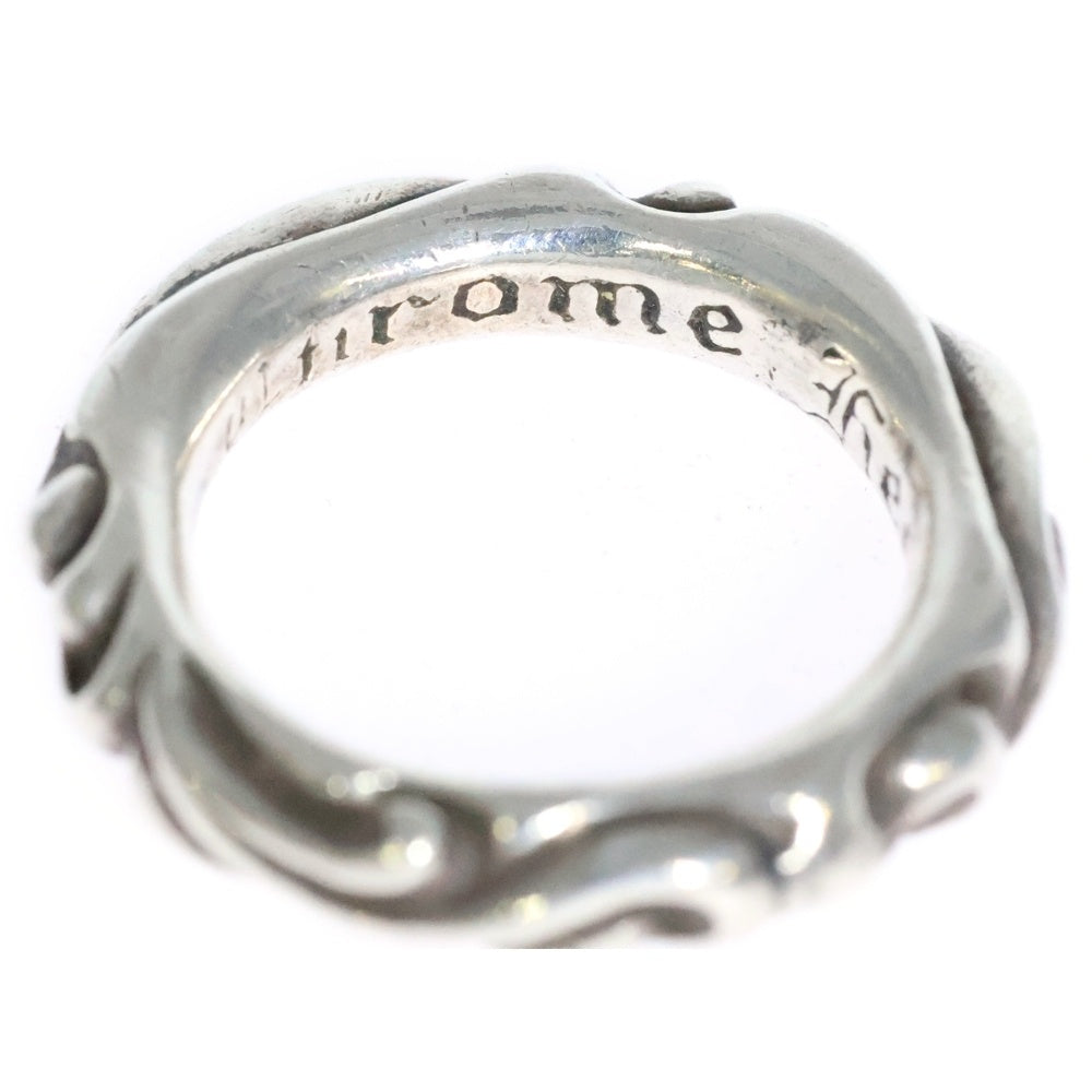CHROME HEARTS(クロムハーツ) SCRL BAND スクロールバンド リング シルバー BCA351