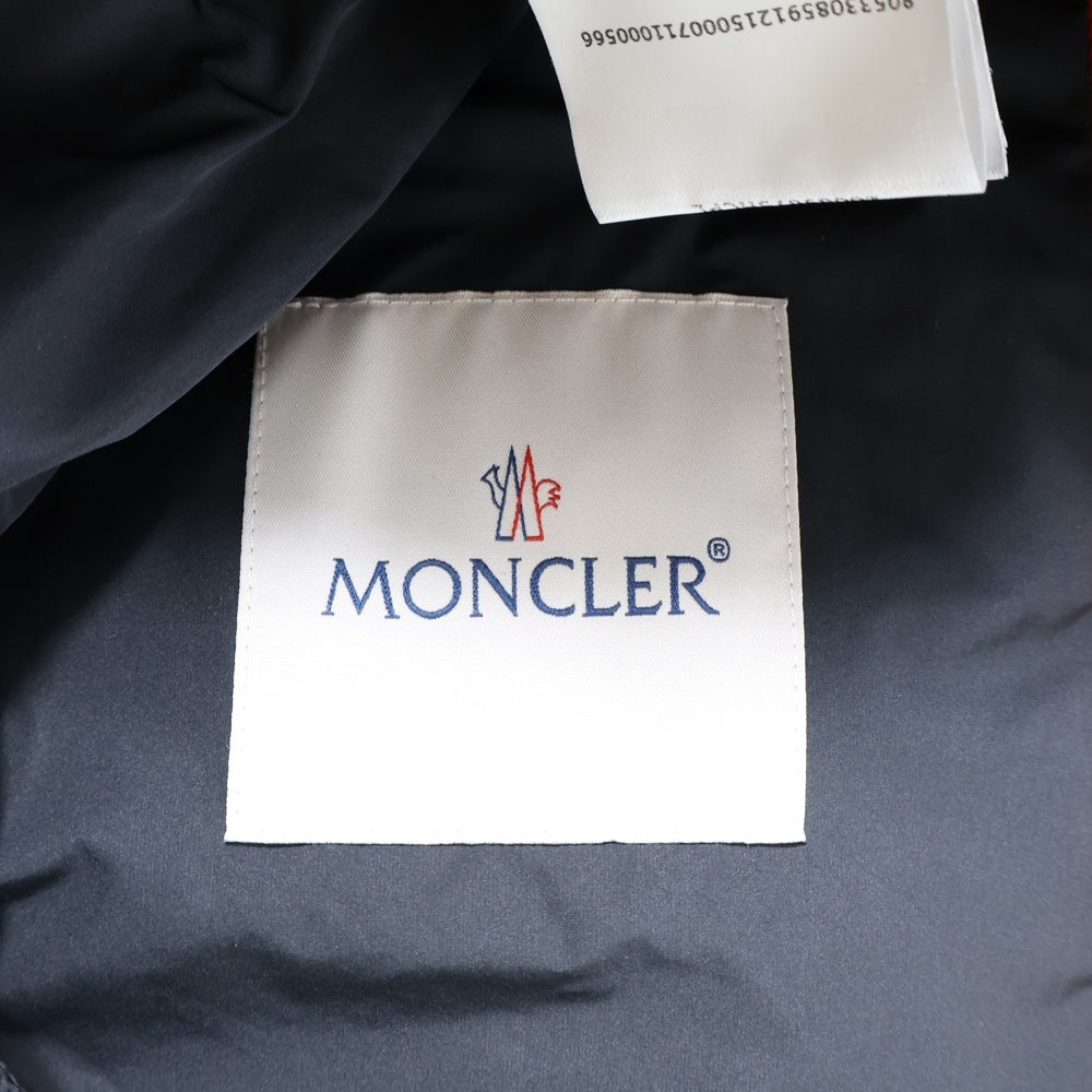 MONCLER(モンクレール) CARLES カルルス フーデッド ナイロンジップアップジャケット G10911A75000 ブラック