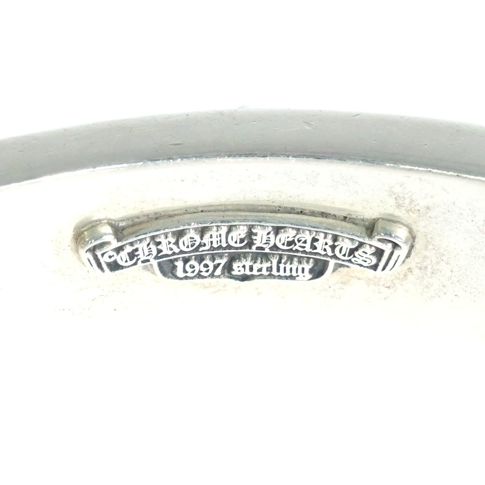 CHROME HEARTS(クロムハーツ) ID FLORAL CRS フローラルクロスIDクラシックリンク ブレスレット 12LINK シルバー BCA164
