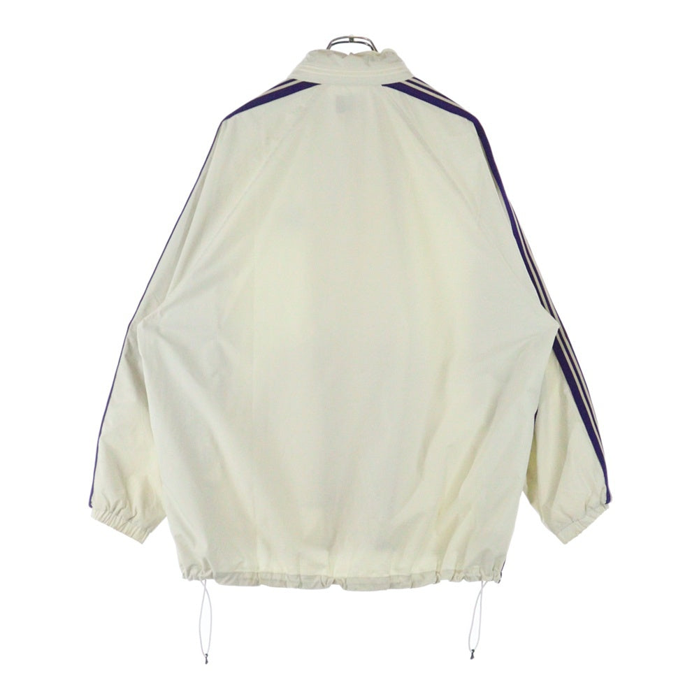 Needles(ニードルス) ×DC SHOES Jog Jacket MR605 ××ディーシーシューズ ジョグジャケット ジップアップナイロンジャケット ホワイト