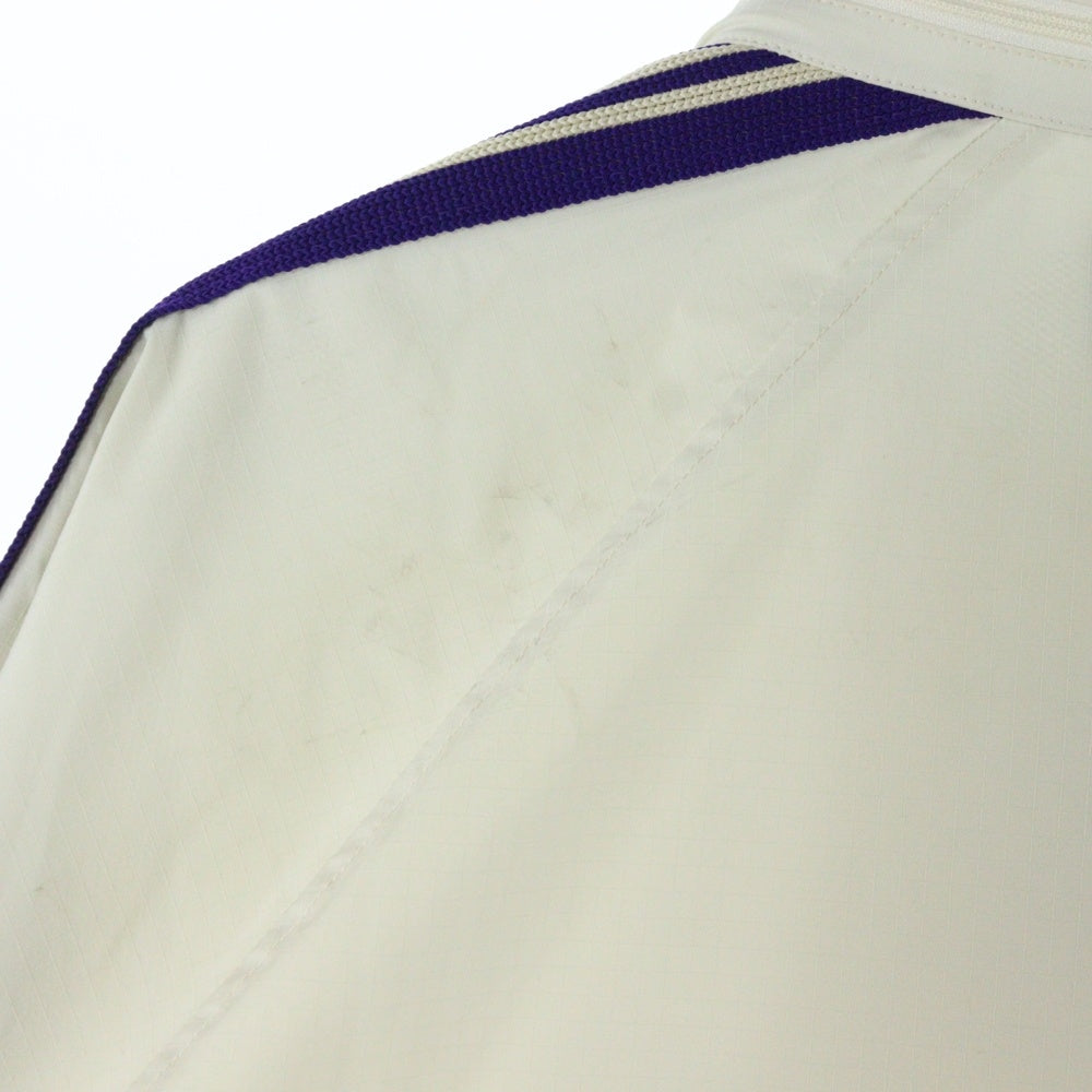Needles(ニードルス) ×DC SHOES Jog Jacket MR605 ××ディーシーシューズ ジョグジャケット ジップアップナイロンジャケット ホワイト