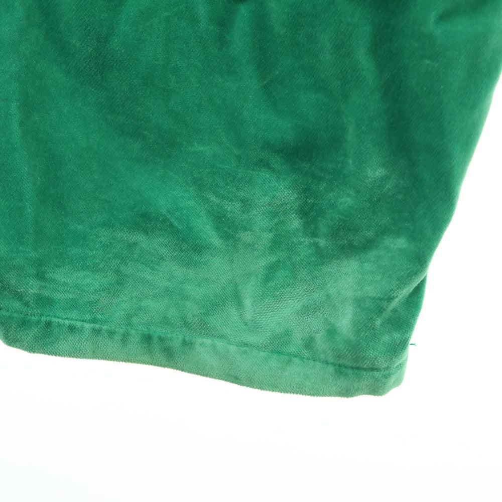 doublet(ダブレット) 21AW CUT OFF VELVET PANTS 21AW09PT156 カットオフベルベットパンツ グリーン