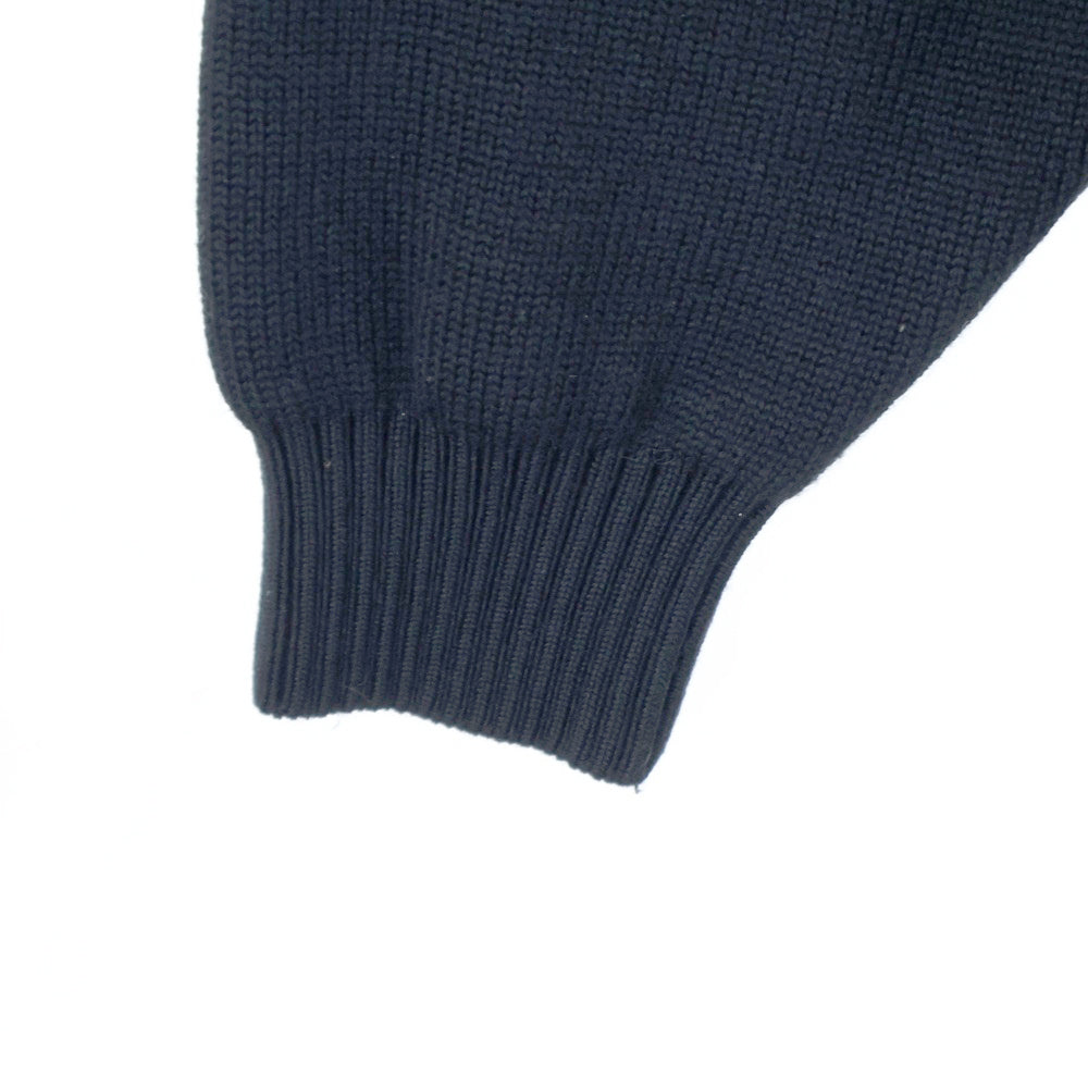 VETEMENTS(ヴェトモン) 22SS Iconic Logo Knitted Jumper UE52KN360B ロゴプリントクルーネックニットセーター ブラック