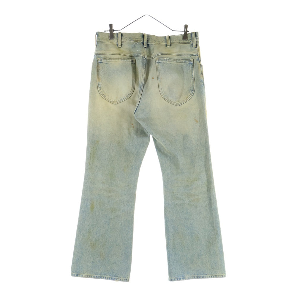 MM6 Maison Margiela(エムエムシックスメゾンマルジェラ) 22SS Dirty Wash Denim S30LA0179 S30561 ダーティ ウォッシュデニムパンツ インディゴ