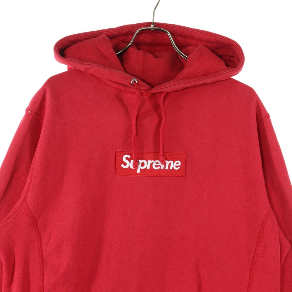 SUPREME(シュプリーム) 12AW Box Logo Hooded Shirt ボックスロゴ プルオーバースウェットパーカー フーディ レッド